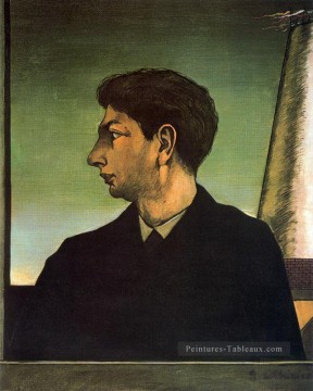 Autoportrait 1911 Giorgio de Chirico surréalisme métaphysique Peinture à l'huile